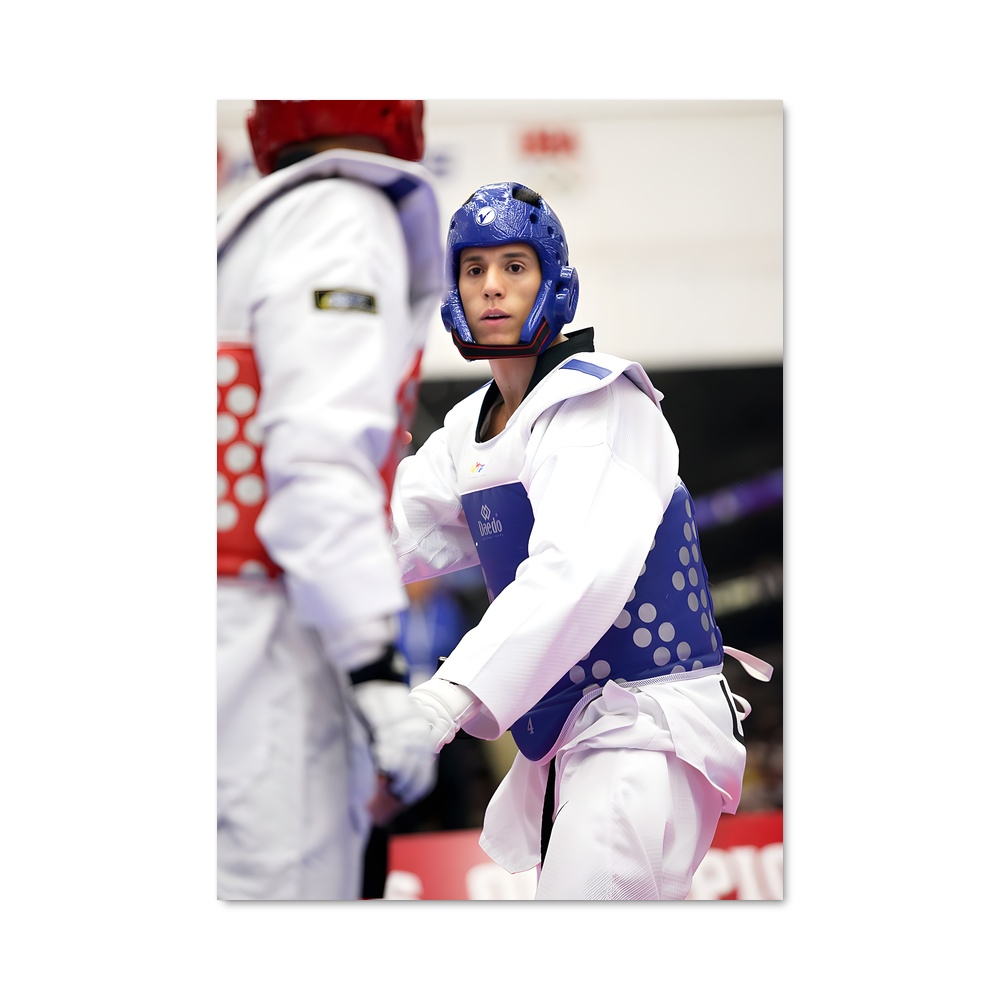 Poster Cheerful Spirit – affiche Taekwondo